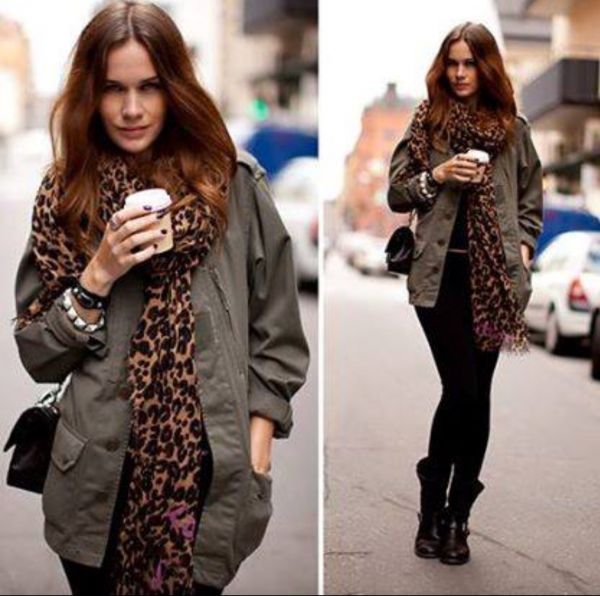 Scarff Louis Vuitton Leopard